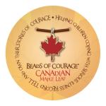 Limited Edition Beads of Courage Maple Leaf Bead